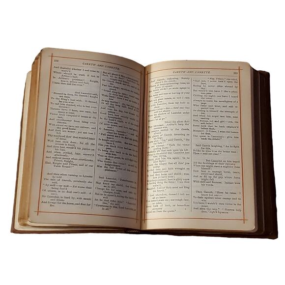 The Poetical Works of Alfred Lord Tennyson 1800 Gregorian HC Poetry Poems - Picture 12 of 15